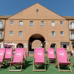 Апартаменты The Boardwalk Apartments фитнесс-зал