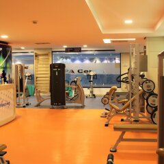 Отель Tirana International Hotel & Conference Centre Албания, Тирана - отзывы, цены и фото номеров - забронировать отель Tirana International Hotel & Conference Centre онлайн фитнесс-зал фото 2