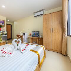 Апартаменты Granda Trung Hoa Apartment комната для гостей фото 2