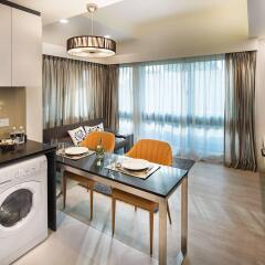 Апартаменты Orange Grove Service Apartment by ST Residences комната для гостей фото 5