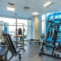 Отель Blue Pearl Hotel- Ultra All Inclusive Болгария, Солнечный берег - отзывы, цены и фото номеров - забронировать отель Blue Pearl Hotel- Ultra All Inclusive онлайн фитнесс-зал фото 3