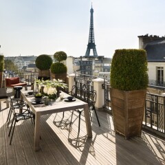 Hotel Marignan Champs-Elysées балкон