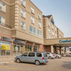 Отель Comfort Inn & Suites South Канада, Калгари - отзывы, цены и фото номеров - забронировать отель Comfort Inn & Suites South онлайн вид на фасад