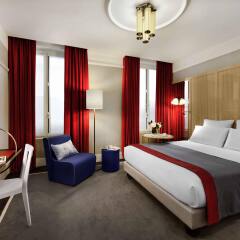 Отель L'Echiquier Opéra Paris MGallery by Sofitel Франция, Париж - 8 отзывов об отеле, цены и фото номеров - забронировать отель L'Echiquier Opéra Paris MGallery by Sofitel онлайн комната для гостей фото 3