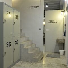 Our Secret Base - Hostel Бангкок ванная