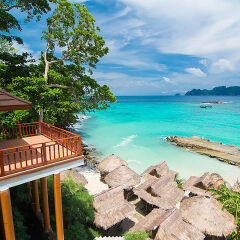 Отель Phi Phi The Beach Resort Таиланд, пляж Лонг Бич - отзывы, цены и фото номеров - забронировать отель Phi Phi The Beach Resort онлайн приотельная территория