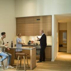Отель Hyatt House Dusseldorf Andreas Quarter Германия, Дюссельдорф - отзывы, цены и фото номеров - забронировать отель Hyatt House Dusseldorf Andreas Quarter онлайн в номере фото 2