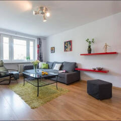 Отель P&O Apartments Emilii Plater Польша, Варшава - отзывы, цены и фото номеров - забронировать отель P&O Apartments Emilii Plater онлайн комната для гостей фото 4