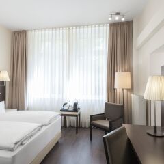 Отель NH Frankfurt Villa комната для гостей фото 2