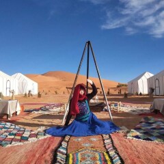 Отель Dunes Luxury Camp Erg Chebbi Марокко, Мерзуга - отзывы, цены и фото номеров - забронировать отель Dunes Luxury Camp Erg Chebbi онлайн спортивное сооружение