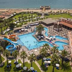 Club Mega Saray Турция, Белек - 4 отзыва об отеле, цены и фото номеров - забронировать отель Club Mega Saray - All Inclusive онлайн бассейн