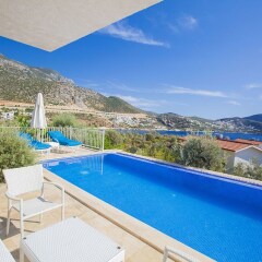 Villa Selena by Akdenizvillam Турция, Калкан - отзывы, цены и фото номеров - забронировать отель Villa Selena by Akdenizvillam онлайн бассейн фото 2