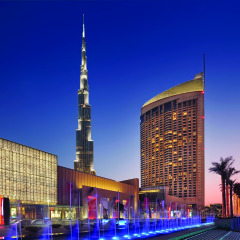Отель Address Dubai Mall Дубай развлечения