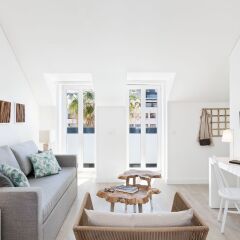 Апартаменты Hello Lisbon Rossio Teatro Nacional Apartments Лиссабон комната для гостей