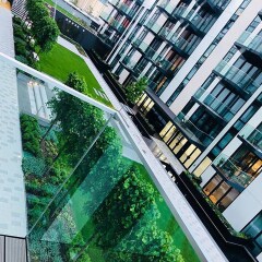 Апартаменты Green Diamond by Creatick Apartments балкон