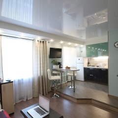 Апартаменты Apartment on Oktyabrya 43 Ярославль комната для гостей фото 4