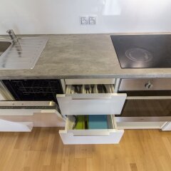 Отель New Modern Apartment with Zizkov Parking Чехия, Прага - отзывы, цены и фото номеров - забронировать отель New Modern Apartment with Zizkov Parking онлайн в номере фото 2