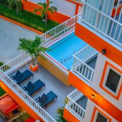 Апартаменты Sunset Apartments Паттайя бассейн
