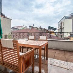 Апартаменты Tarus Apartments Taksim балкон