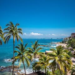 Отель Playa Conchas Chinas Пуэрто-Вальярта пляж фото 2