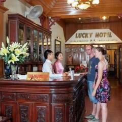 Отель Lucky Hotel - The Original Lucky Chain Вьетнам, Ханой - отзывы, цены и фото номеров - забронировать отель Lucky Hotel - The Original Lucky Chain онлайн интерьер отеля фото 2