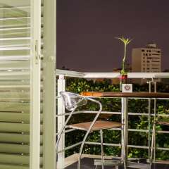 Отель Santa Monica Alta Hotel Boutique Колумбия, Кали - отзывы, цены и фото номеров - забронировать отель Santa Monica Alta Hotel Boutique онлайн балкон