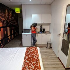 Amsterdam Teleport Hotel в номере фото 2