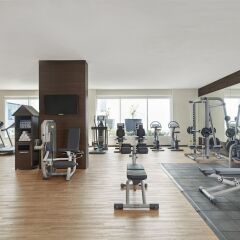 Отель Hyatt Place Baniyas Square Дубай фитнесс-зал