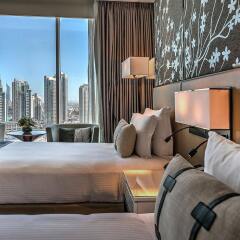 Steigenberger Hotel Business Bay, Dubai комната для гостей фото 10