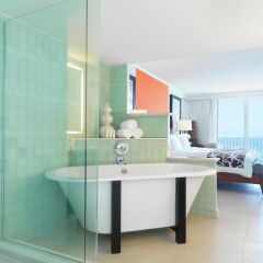 Отель Hilton Rose Hall Resort & Spa - All Inclusive Ямайка, Монтего-Бей - отзывы, цены и фото номеров - забронировать отель Hilton Rose Hall Resort & Spa - All Inclusive онлайн ванная фото 2