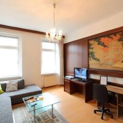 Отель CheckVienna Edelhof Apartments Австрия, Вена - 1 отзыв об отеле, цены и фото номеров - забронировать отель CheckVienna Edelhof Apartments онлайн комната для гостей фото 3