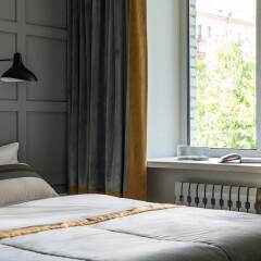 Гостиница Moskovskiy 191 by Ginza Apartments в Санкт-Петербурге отзывы, цены и фото номеров - забронировать гостиницу Moskovskiy 191 by Ginza Apartments онлайн Санкт-Петербург комната для гостей фото 5
