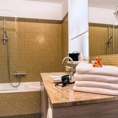 Отель Residence Karolina Чехия, Прага - отзывы, цены и фото номеров - забронировать отель Residence Karolina онлайн ванная фото 2