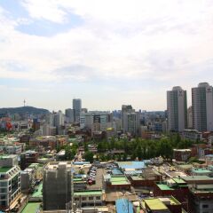 SEOUL N HOTEL Dongdaemun балкон