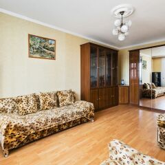 Апартаменты Apartment Nice Ulitsa 1905 Goda 17 Москва комната для гостей фото 3