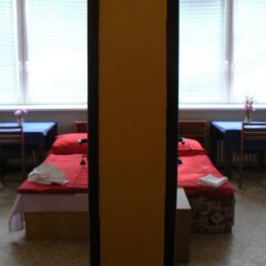 Hostel Modrá Прага балкон