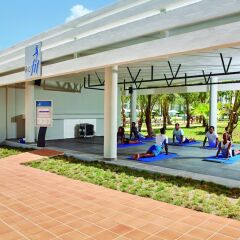 Отель RIU Palace Punta Cana All Inclusive Доминикана, Пунта Кана - 9 отзывов об отеле, цены и фото номеров - забронировать отель RIU Palace Punta Cana All Inclusive онлайн фитнесс-зал фото 3