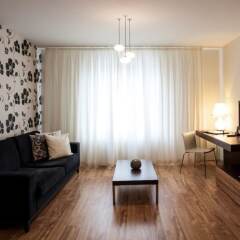 Отель Ararat All Suites Hotel Литва, Клайпеда - 2 отзыва об отеле, цены и фото номеров - забронировать отель Ararat All Suites Hotel онлайн комната для гостей фото 4