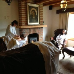 Bosque Escondido Hotel de Montana интерьер отеля