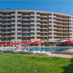 Отель Aparthotel Poseidon пляж фото 2