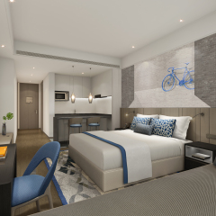 Отель Citadines Gaoxin Xi'an комната для гостей