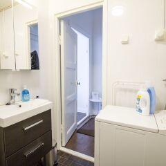 Отель 2ndhomes Helsinki Fabianinkatu Apartment Финляндия, Хельсинки - отзывы, цены и фото номеров - забронировать отель 2ndhomes Helsinki Fabianinkatu Apartment онлайн ванная фото 3
