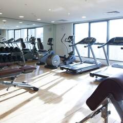 Grand Belle Vue Hotel Apartment фитнесс-зал фото 2
