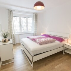 Апартаменты Apartment - Nähe Schottenring Вена комната для гостей фото 3
