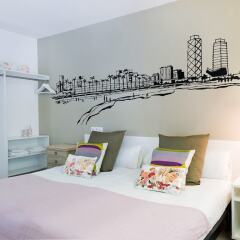 Апартаменты Montaber Apartments - Sagrada Familia Барселона комната для гостей фото 2