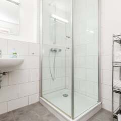 Апартаменты Apartment Deutz Кёльн ванная
