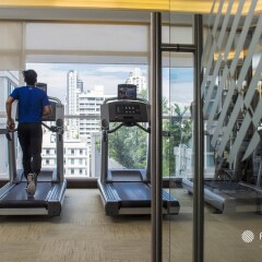 Отель Pullman Bangkok Grande Sukhumvit фитнесс-зал фото 4