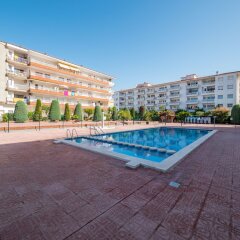 Отель Apartaments AR Lotus Испания, Бланес - отзывы, цены и фото номеров - забронировать отель Apartaments AR Lotus онлайн бассейн фото 2