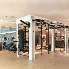 Отель Sheraton Shenzhen Nanshan Шэньчжэнь фитнесс-зал фото 3