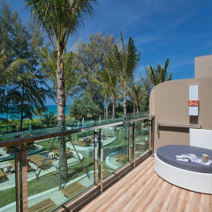 Отель Maikhao Palm Beach Resort балкон фото 3